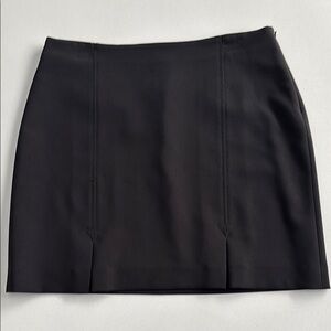 Mango black mini skirt